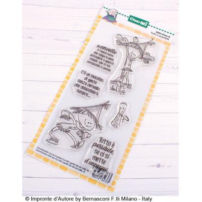 Impronte d’Autore Clear Stamps Tutto è possibile - Zauberer von OZ - Vogelscheuche